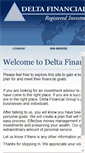 Mobile Screenshot of deltafinancialgroup.com